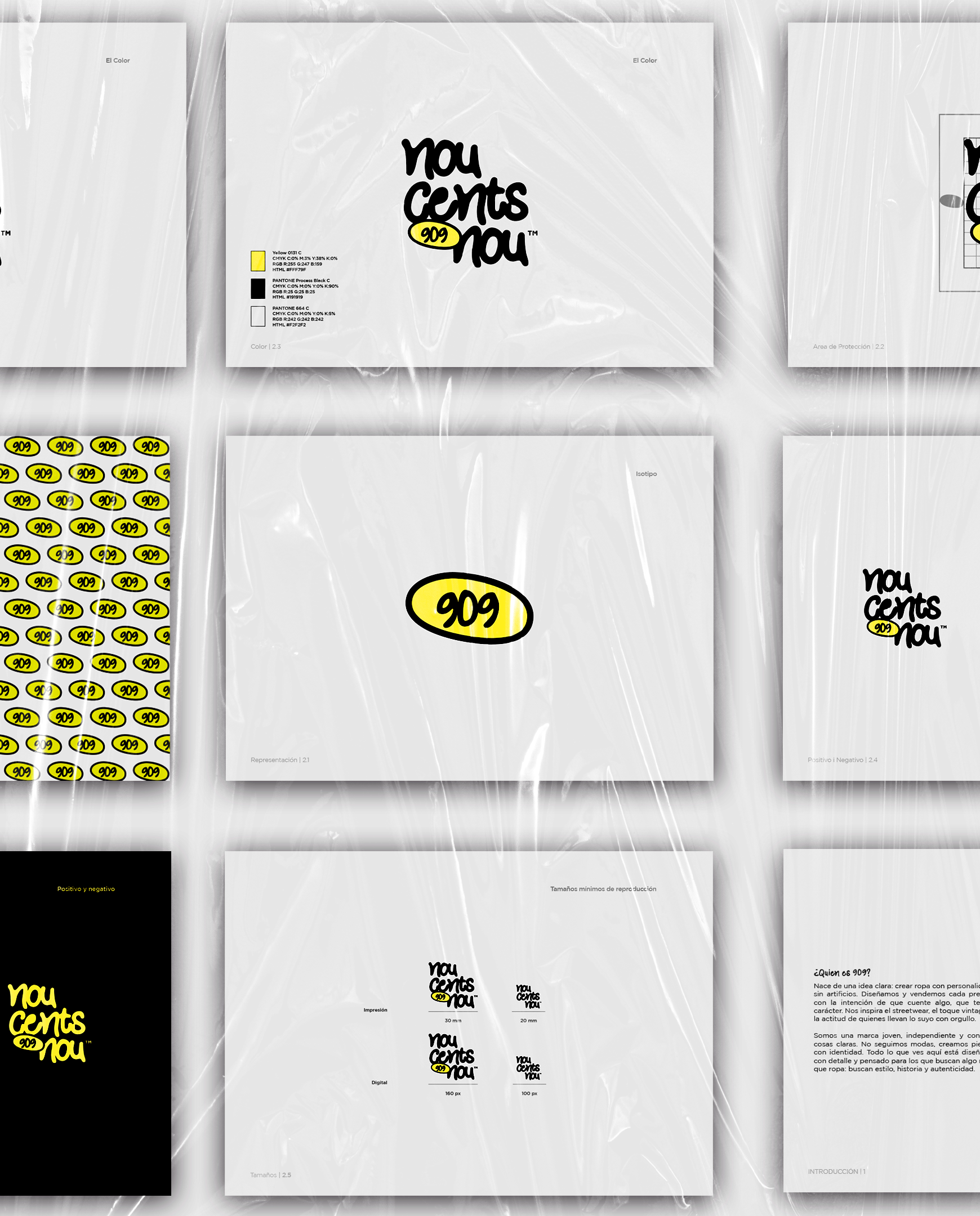 Modelo vistiendo camiseta Noucentsnou